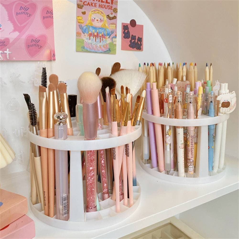 Multifunctional Markers Brush Holder Desk Stand