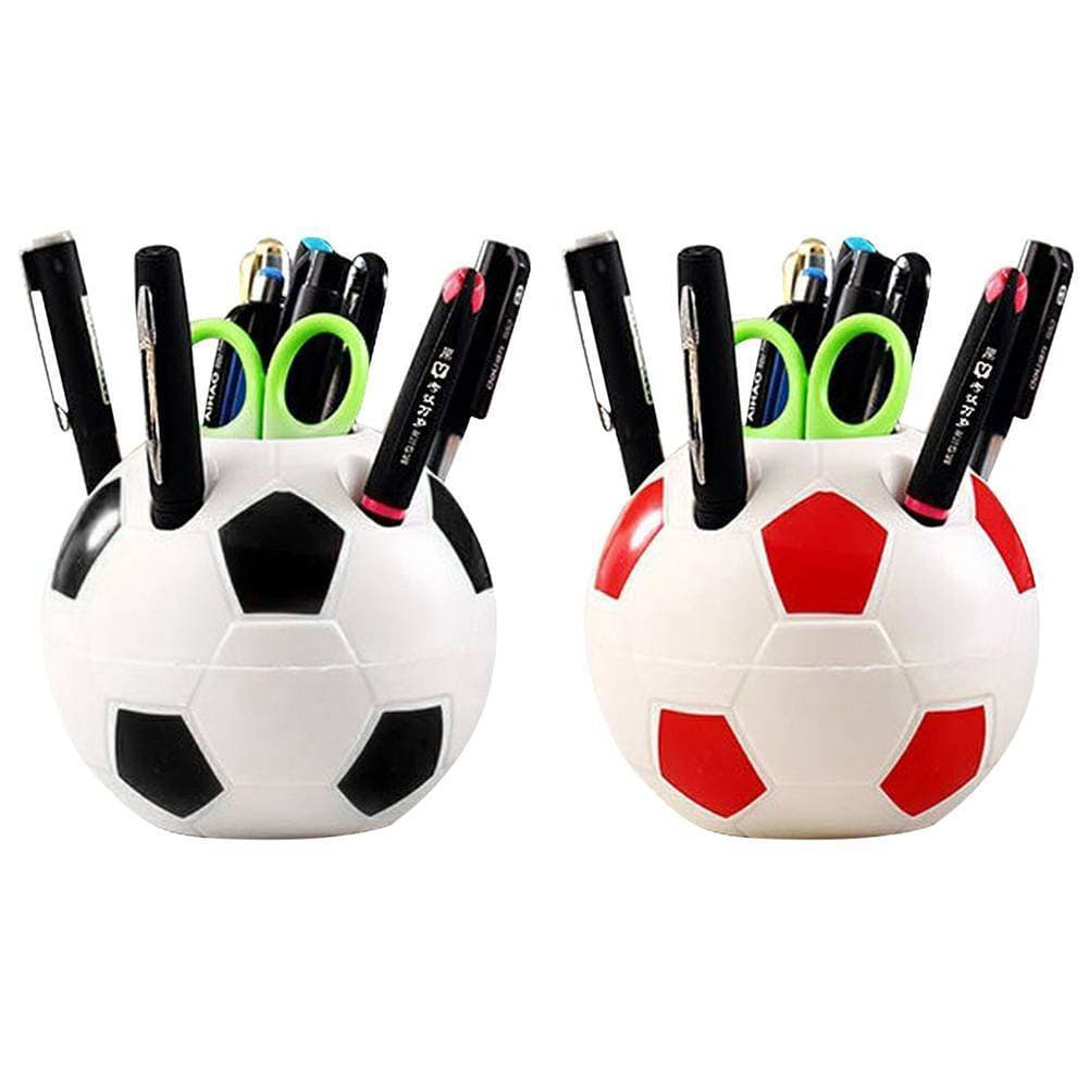 Multifunctional Football Holder Desk Stand Pencil Holder