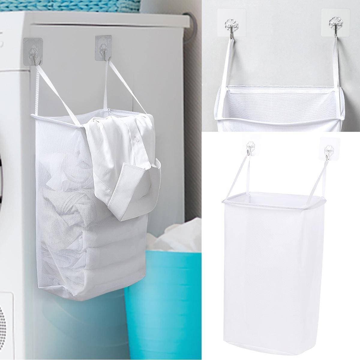 Foldable Plastic Small Dirty Cloth Laundry Basket