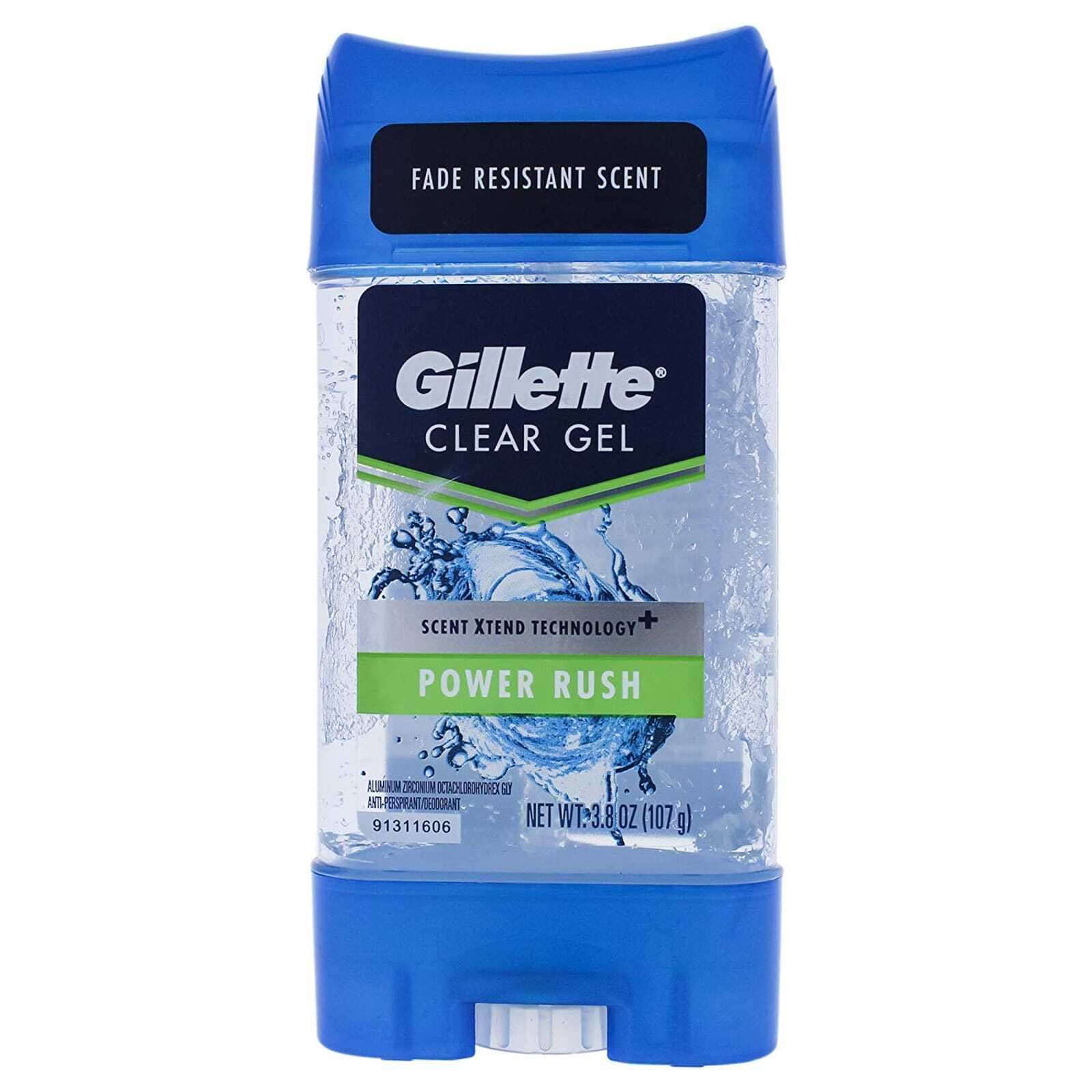 Gillette Clear Power Rush Scent 107G