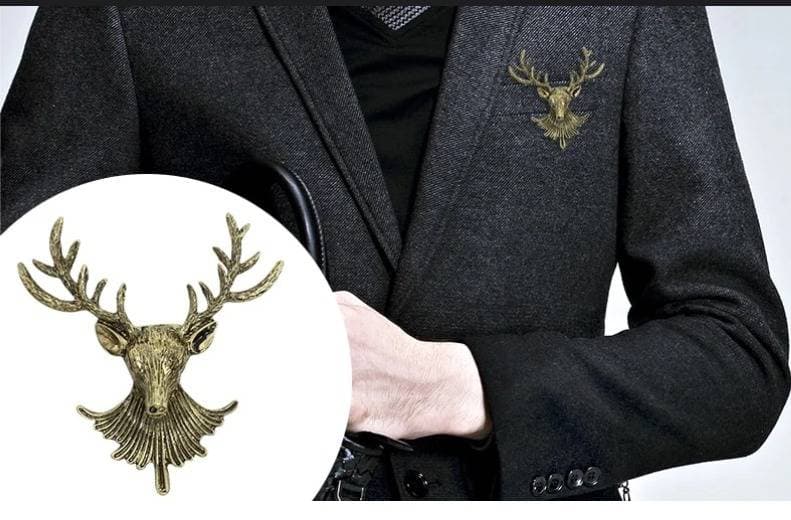Markhor Brooch For Men's