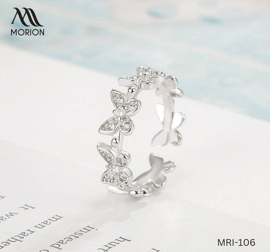 Beautiful Butterfly Adjustable Ring For Women MRI-106