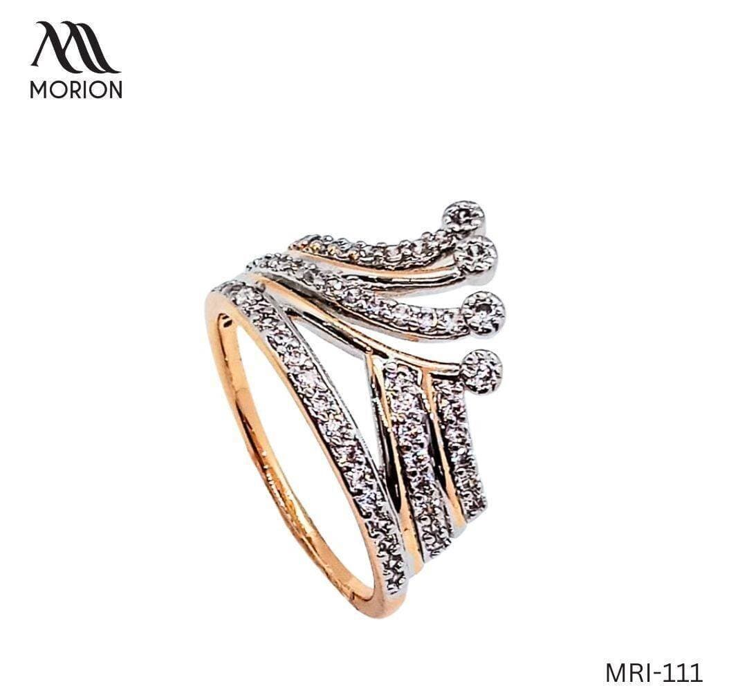 Princess Crown Gold Plated Ring For Women MRI-111