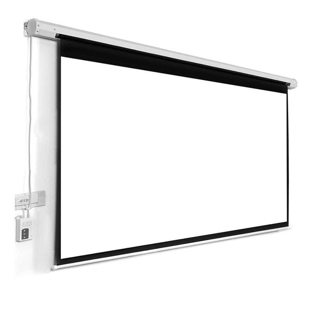 Projector Screen 120 Inch Electric Motorised 6×8 Feet 4:3MW Speed-X
