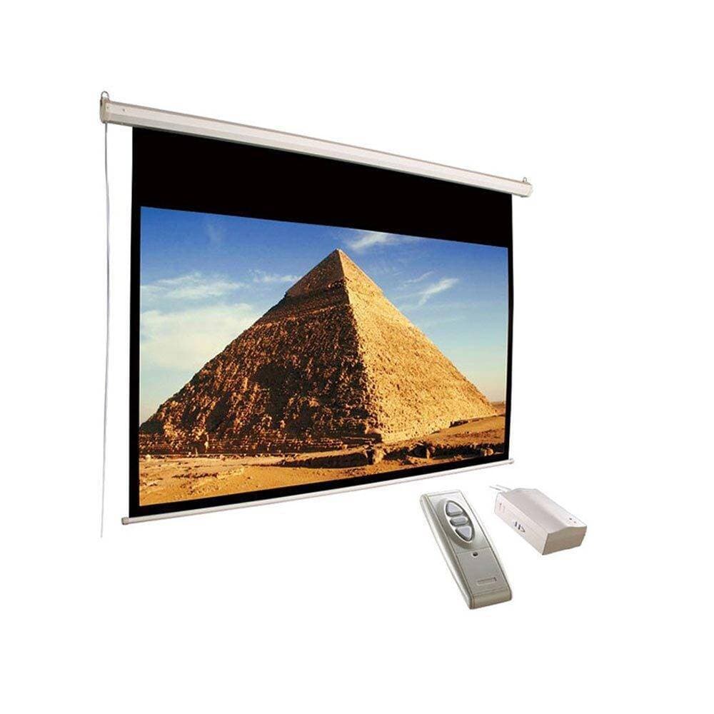 Projector Screen 150 Inch Electric Mortorised 8×10 Feet 4:3MW Speed-X