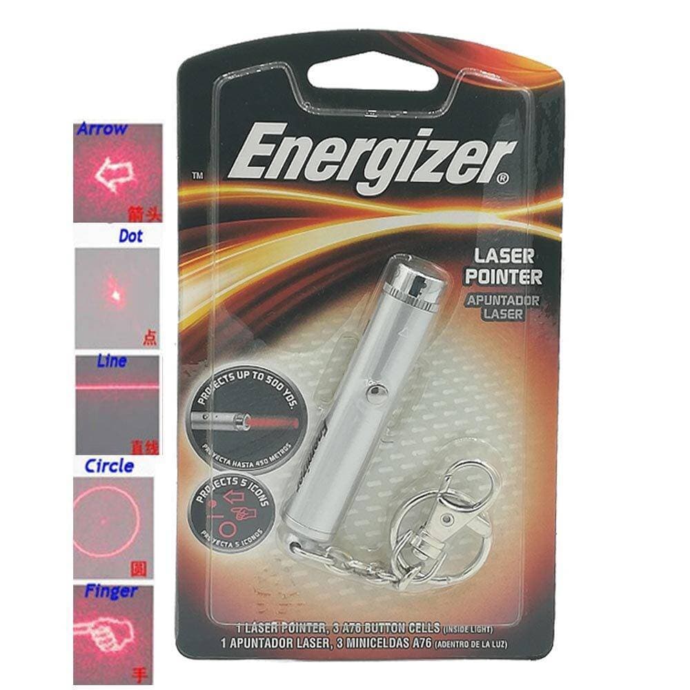 Energizerr Laser Pointer Have Five Different icons - Silver