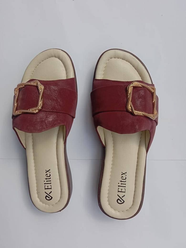 Girls New Amazing Maroon Color Casual Chappal