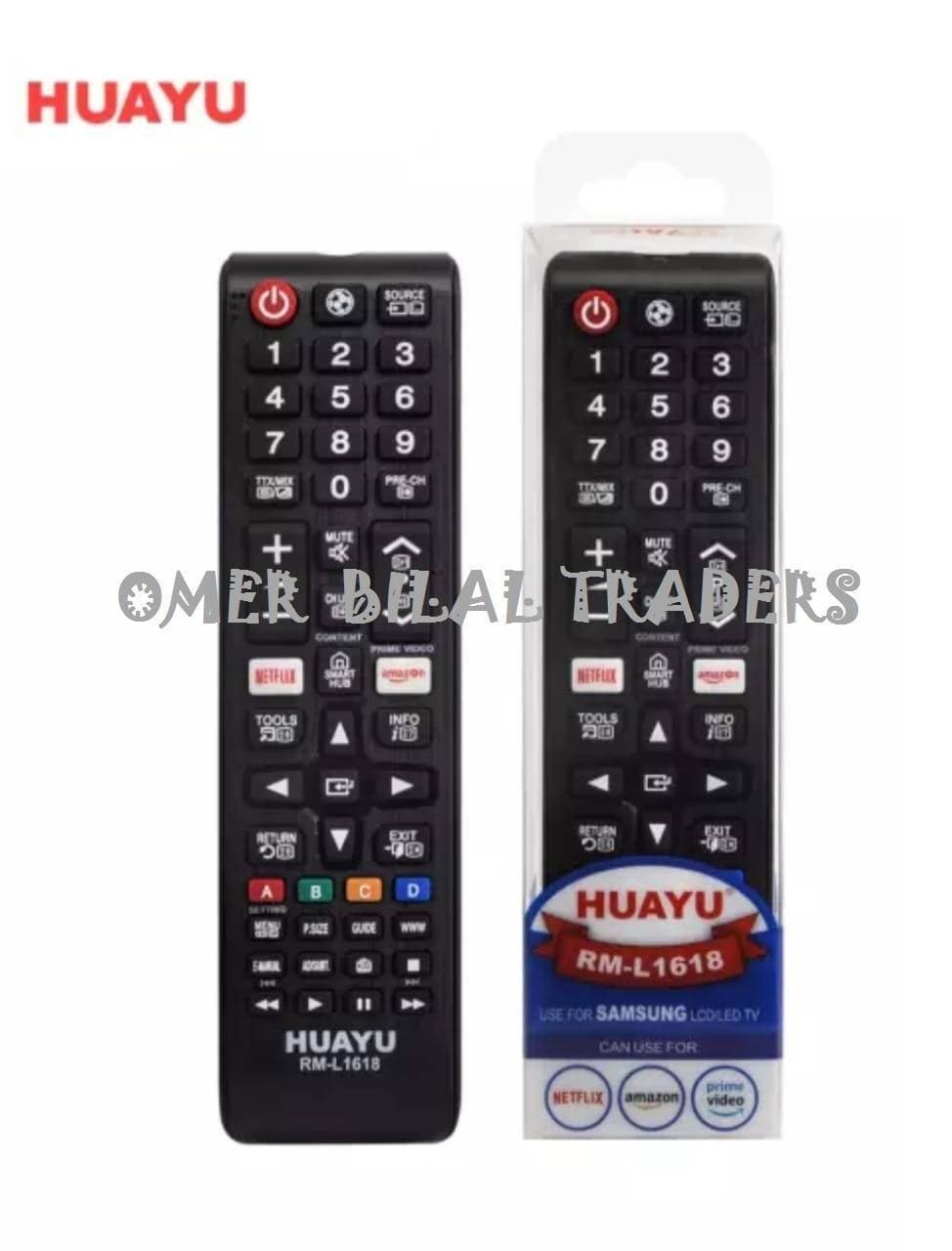 For Samsung Smart LED TV Remote Control with Netflix & Amazon Button
