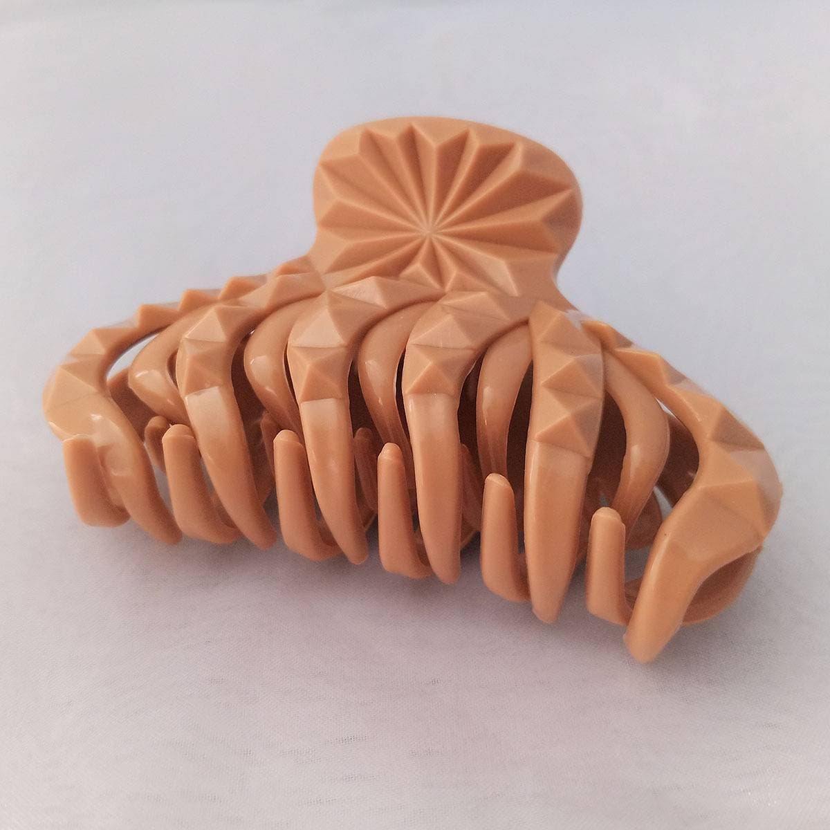 Hair Claw Clip 3.5inch No Slip Double Jaws Multi-color For Women Girls Fit Thin And Thick Hair Strong Grip