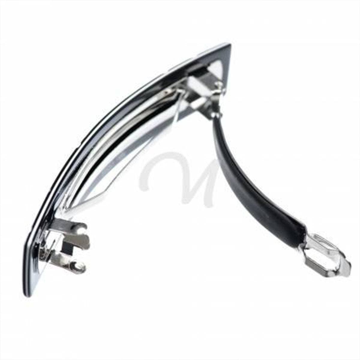Steel Clip Skinny Hair Barrettes Long Simple French Hair Clips Clamp for Girls/women