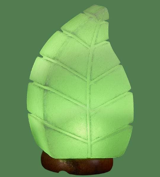 USB Leaf Salt Lamp