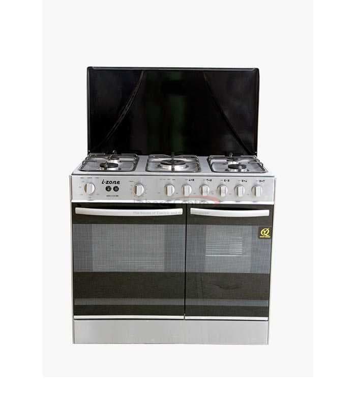 I Zone Cooking Range 5 Burners Metal - WCM-5000GLS(5BRN GLASS)