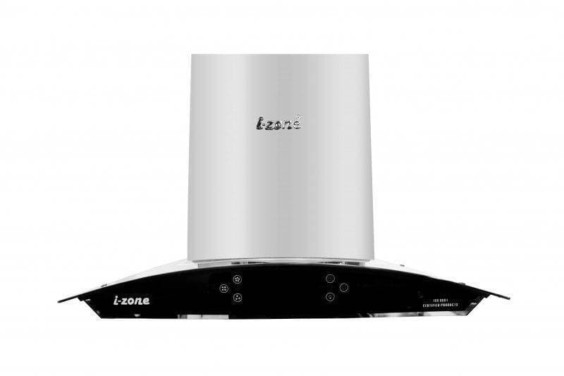 IZONE Kitchen Hood ATL-705th 70cm Blk Dd Bfl Flt