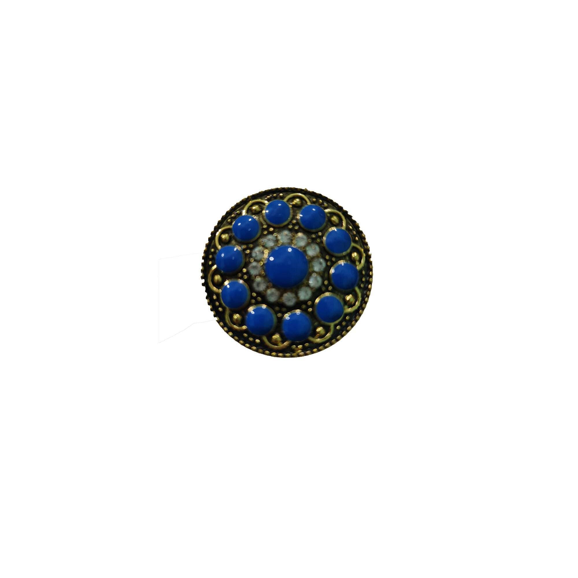 1 Piece Big round Umbrella trendy adjustable size ring for girls and women