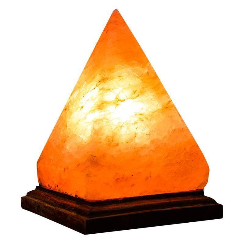 Pyramid Salt Lamp