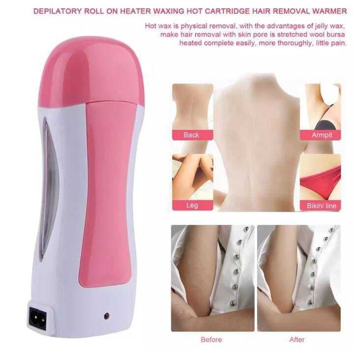 Pack Of 2 Wax Deal Depilatory Refile Machine With Rica Roller Wax And Depilatory Wax Paper