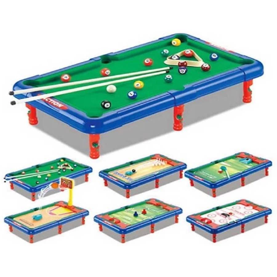 6 In 1 Action Sports Game Indoor Outdoor Activity Tabletop Game