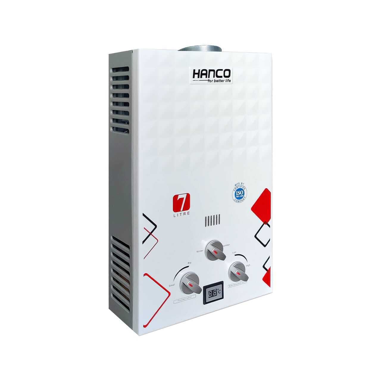 Gas Geyser - Hanco Water Heater 7 Litre Instant - Model: 710H
