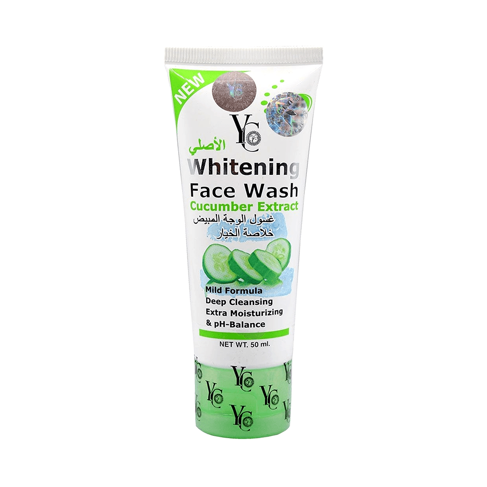 Yc Whitening Face Wash Cucumber Extract – Mild, 50ml