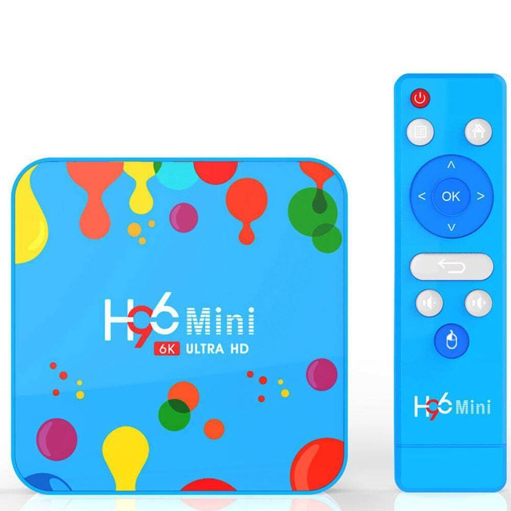 H96 Mini 4GB+32GB OS 9.0 6K Resolution Smart Android Tv Box