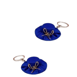 Mini Sun Hat Keychain For Girls - 1 Piece