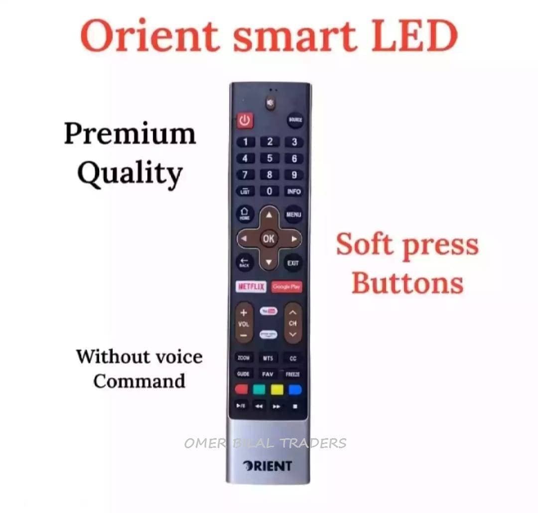 Orient Smart Led Tv Remote Control With Youtube & Netflix Button