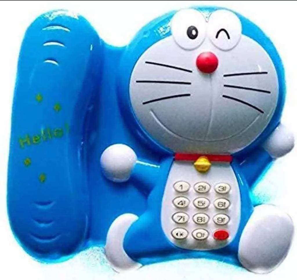 Doraemon Learning Musical Telephone
