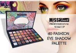 Miss Touch Professional Eye Shadow Pallet - Pack of 1 Pallet