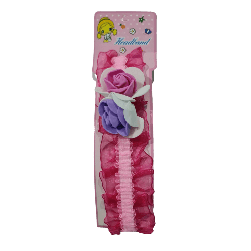 1 Piece Flower Large High Quality Elastic Hair Band Head Band For Baby Girls