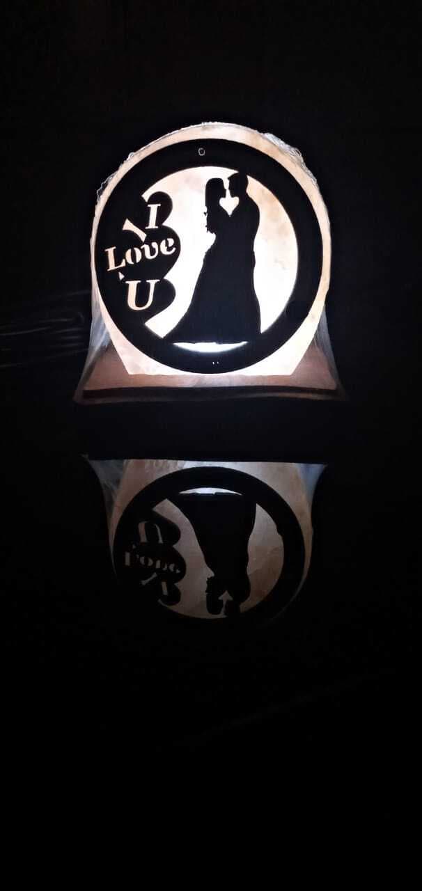 3D USB Couple Salt Lamp