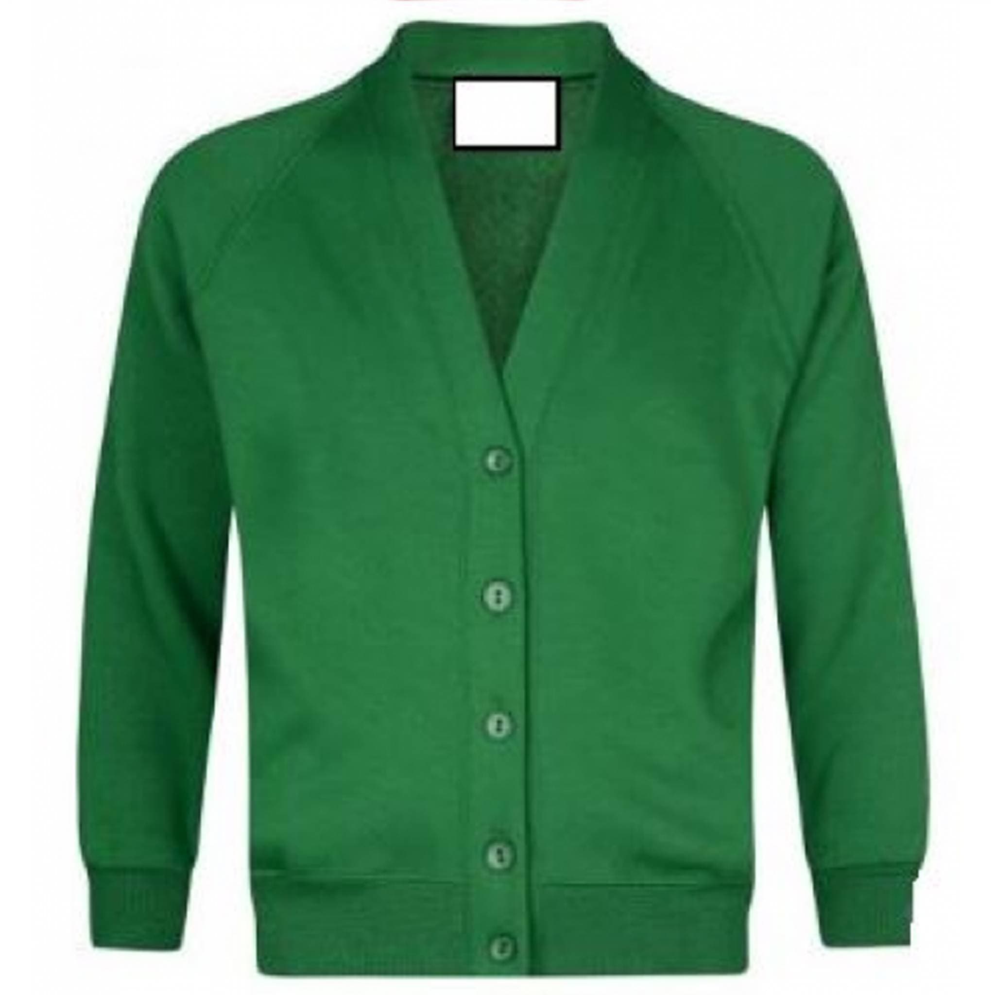 Beezer Kids Fleece Cardigan - Green