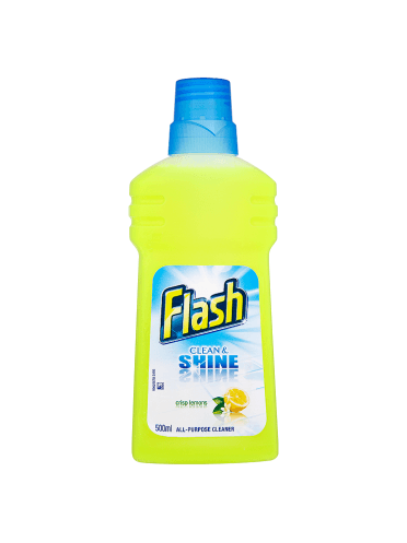 Flash Clean & Shine Crisp Lemons 500Ml