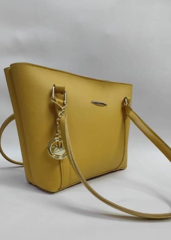 Luxury Fashion Shoulder Hand Bag for Women - Yellow