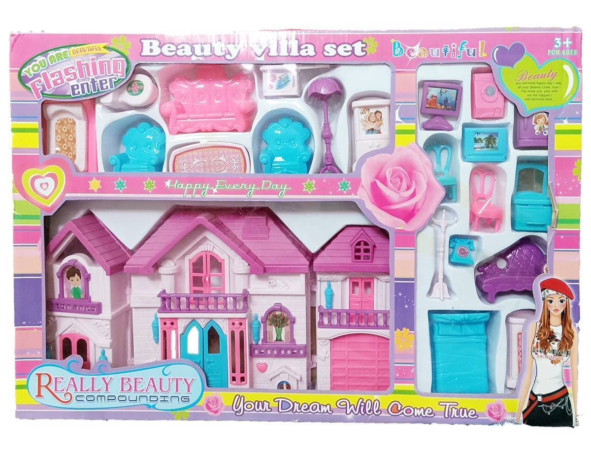 Doll House With Accessories