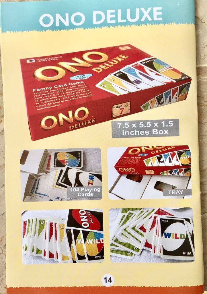 Ono - Unodeluxe Playing Game