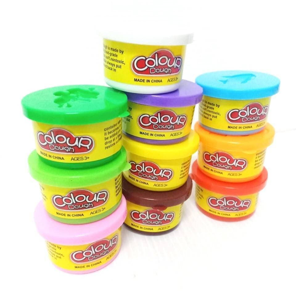 10 Pcs Color Dough Set