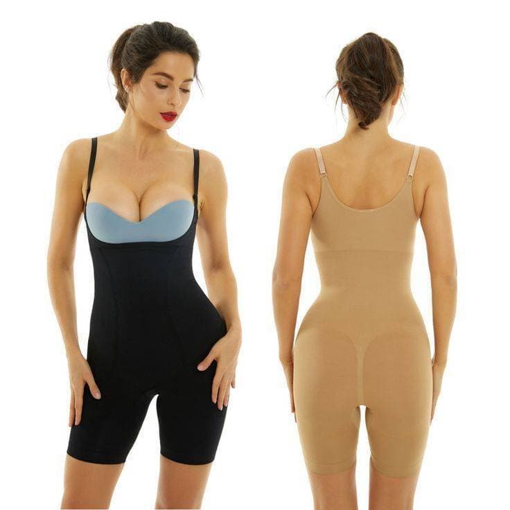 WZX Open Bust Postpartum Slim Tummy Firm Control Full Body Shapewear