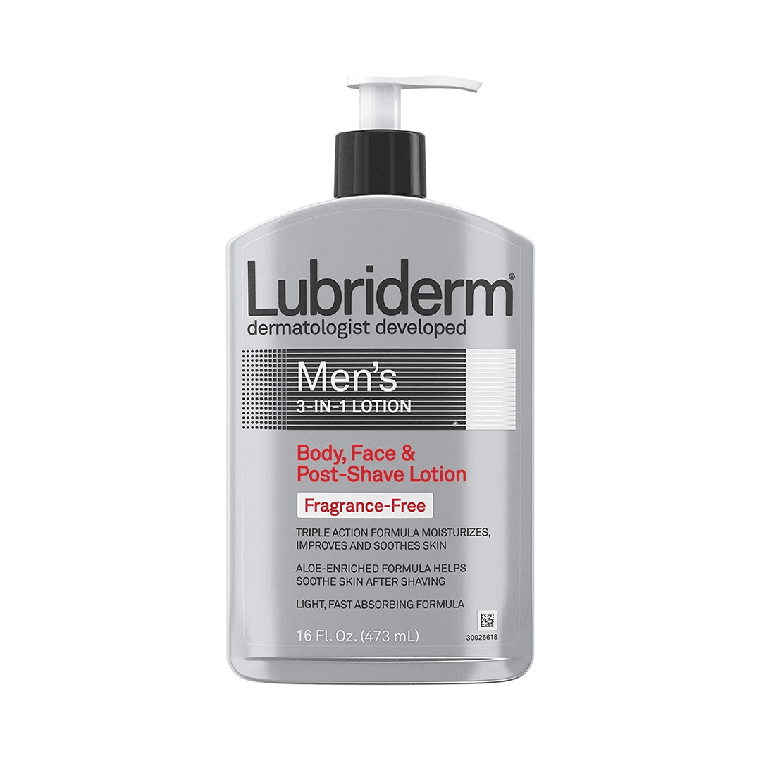 Lubriderm Dermatologist Developed Men's 3-In-1 Body Lotion - 473ml