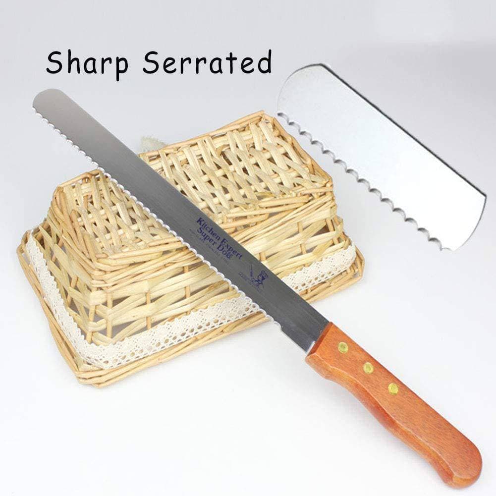 Stainless Steel Cake Cheese and Bread Knife Slicer