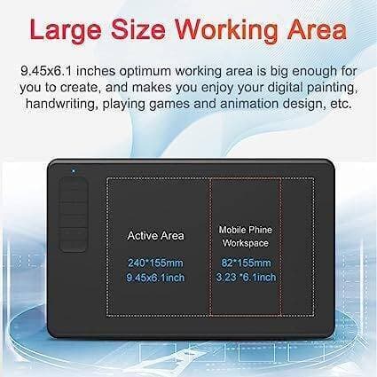 G12 Master Digital Graphic Drawing & Writing Tablet