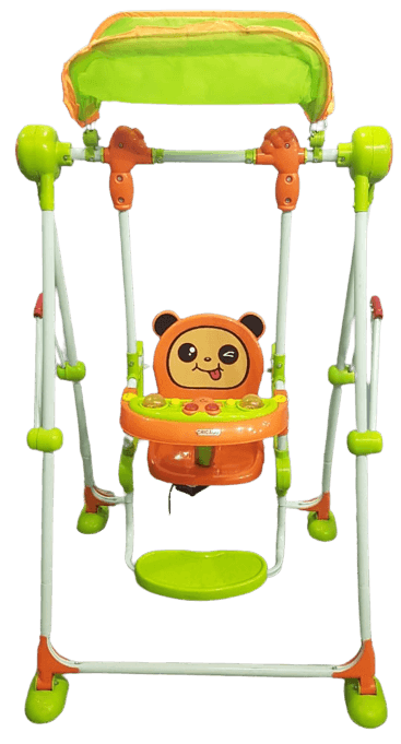 Metal Pipe Children Swing Chair Home Cradle Chair