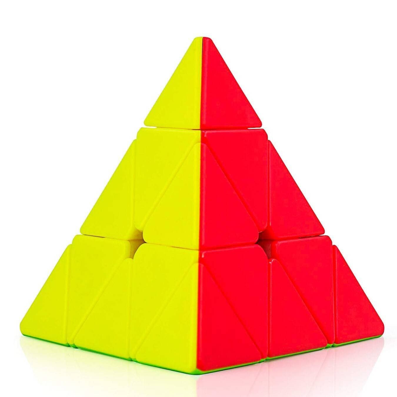 Multi Color Pyramid Rubik's Cube - 1 Piece