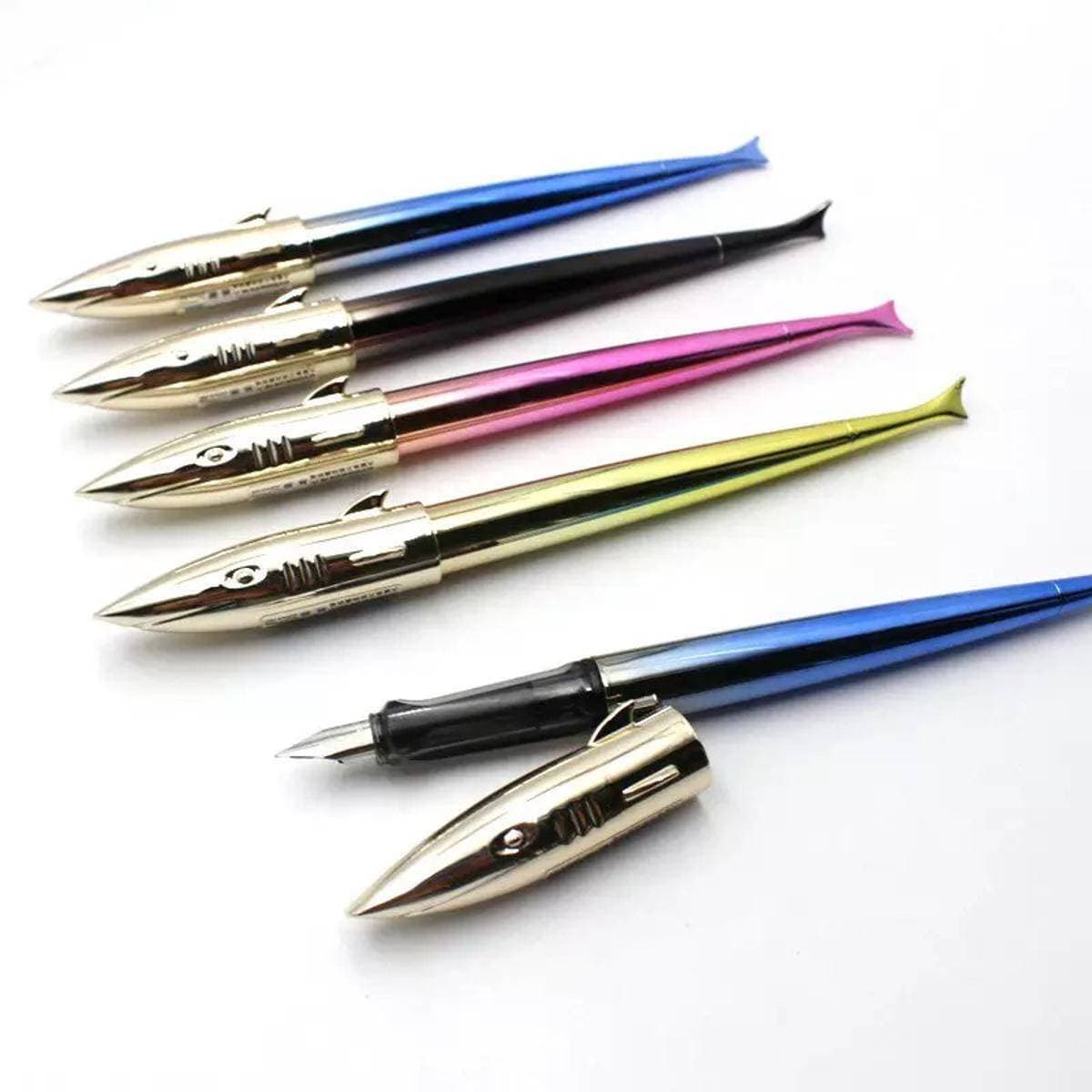 Ink Pen Fish For School & Office - 1 Piece