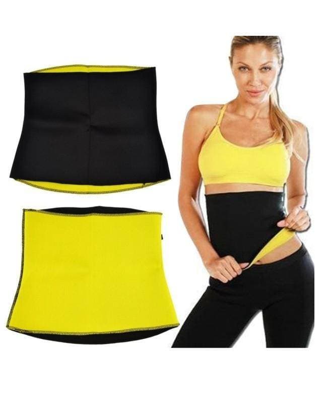 Hot Shaper Belt, Waist Trimming Belt - Black