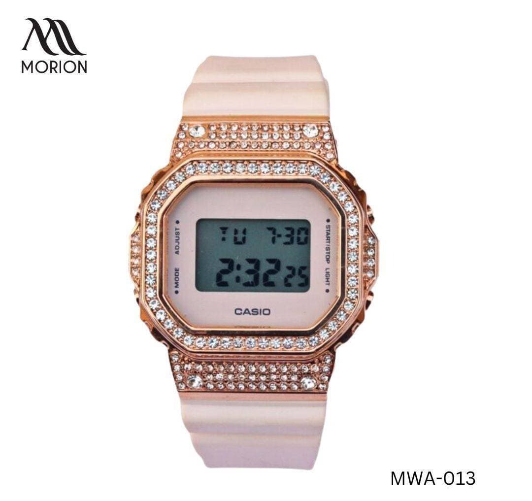 G- Shock Casio Steel Case Digital Watch For Women MWA-013