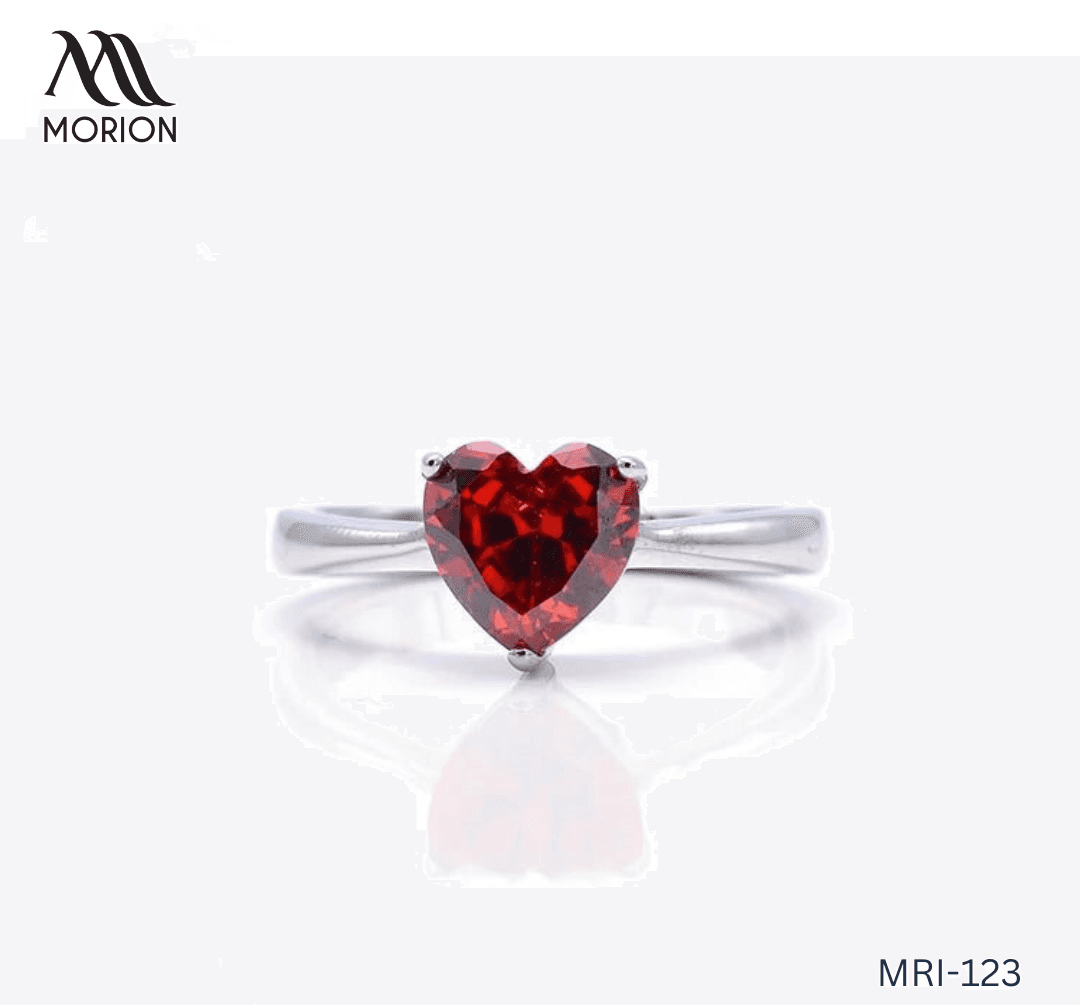 Enchanted Elegance Heart Diamond Ring For Women MRI-123