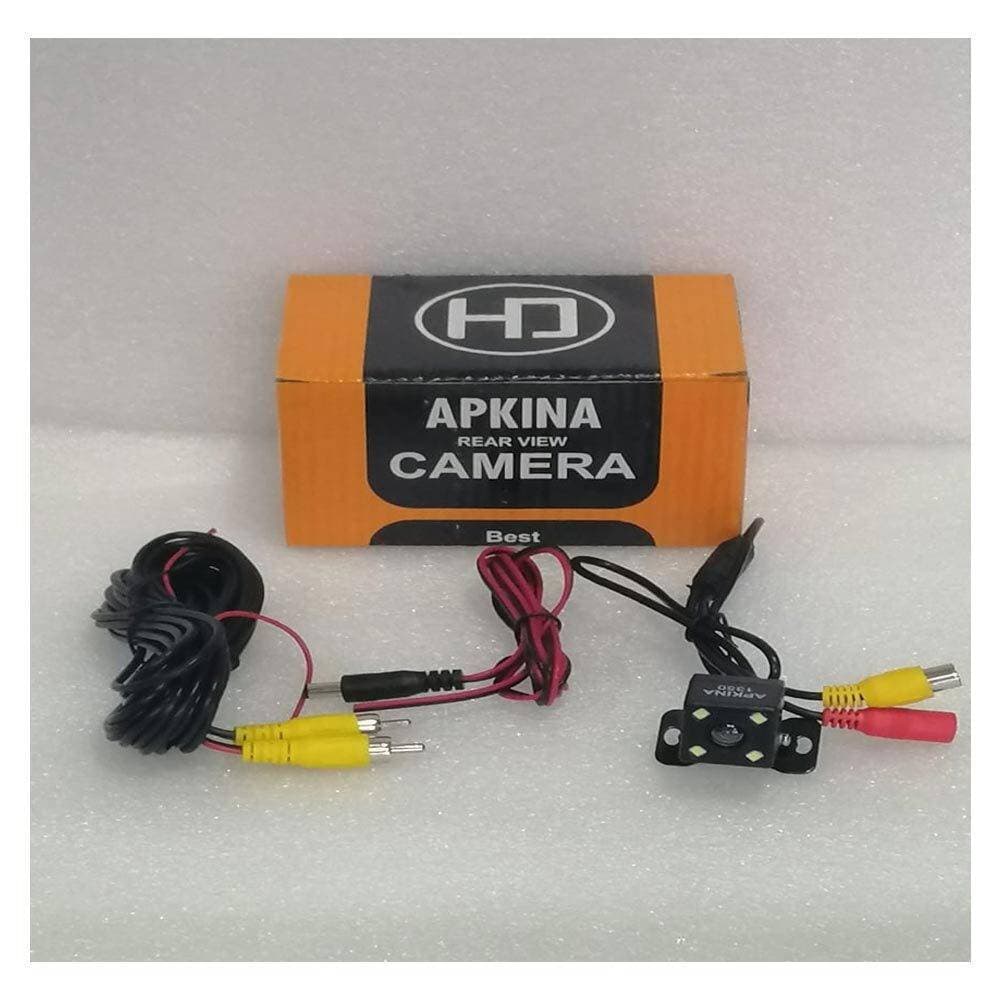 Apkina Car Rear View Camera HD Night Vision Reversing Backup Camera 4 LED 170° Wide Angle Waterproof